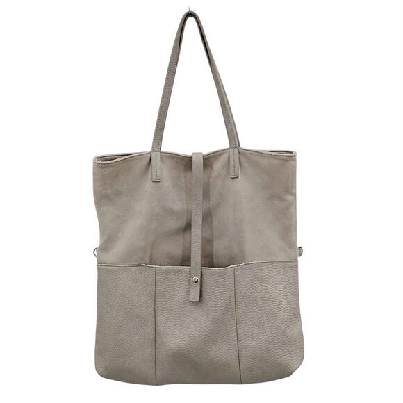 Moda Luxe Leather Tote - Picture 1 of 8